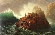 Albert Bierstadt Seal Rock oil painting